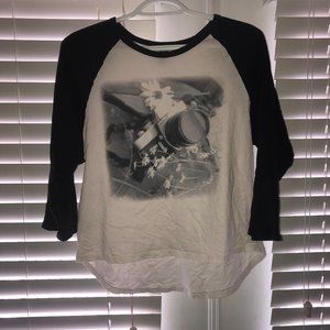 Forever 21 Graphic Baseball Tee
